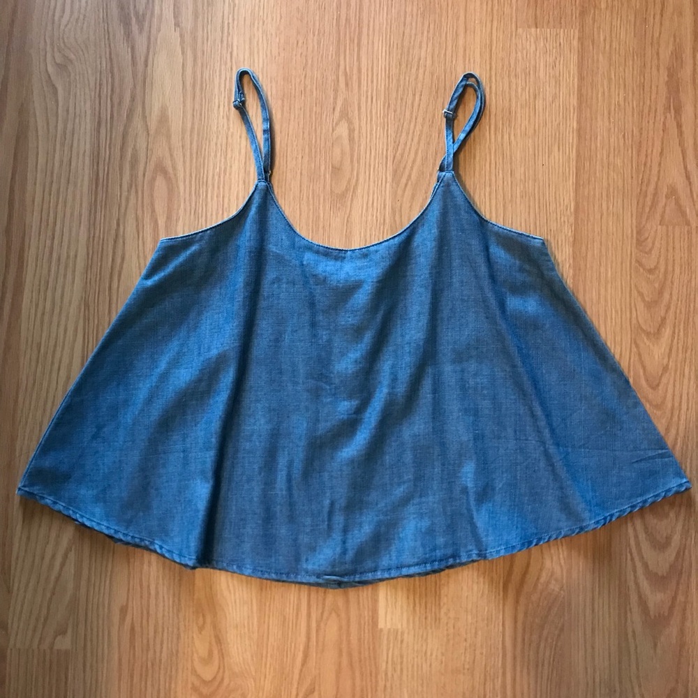 Denim tank top